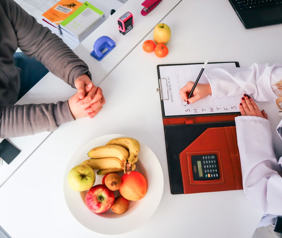 Nutritionist consultation session